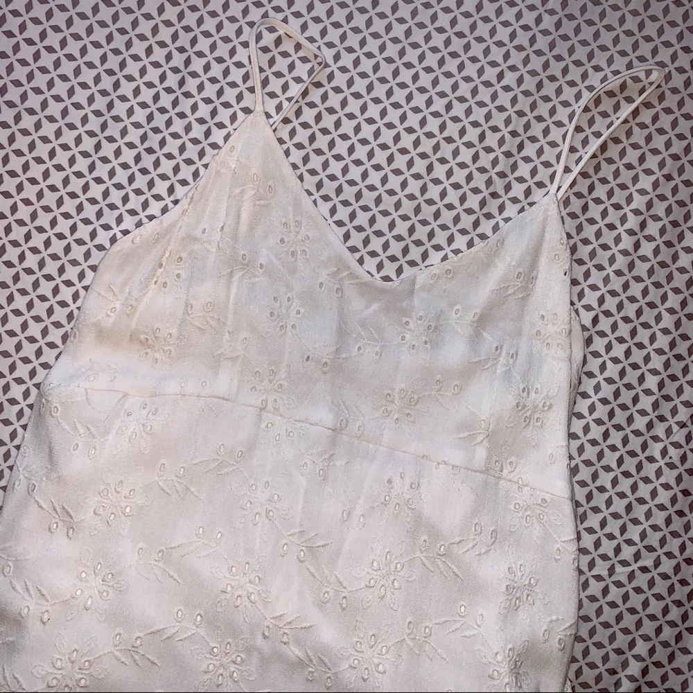 Impeccable Pig ⁕ White eyelet dress